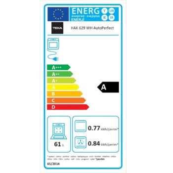 Teka HAK 629 WH AUTOPERFECT Turbo Buhar Destekli Beyaz Ankastre Fırın - Görsel 3