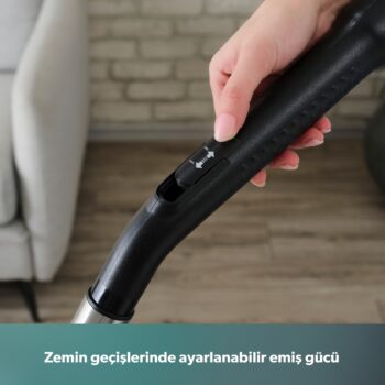 Homend Dustroyer 1255H Yatay Süpürge Siyah Kırmızı - Görsel 3
